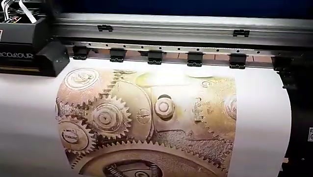 FastCOLOUR carriage over printed paper