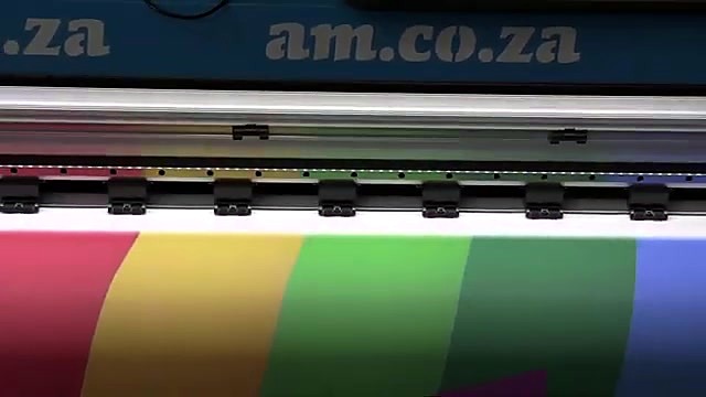 am.co.za rail + pinch rollers printing colour bars (SKU ask)