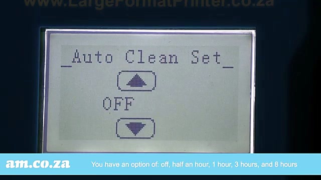 Auto Clean Set OFF densify (SKU ask)