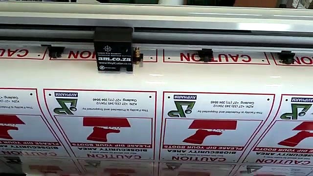 Carriage printing CAUTION boot icons (SKU ask)