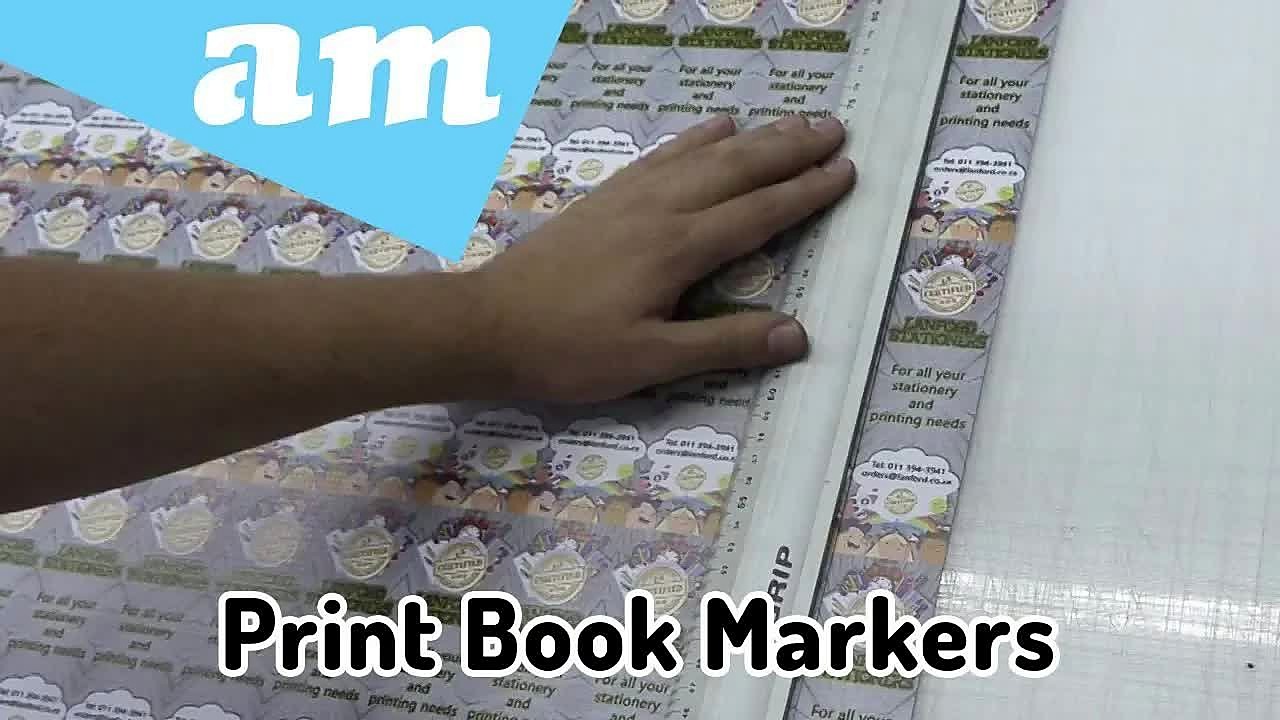 YouTube thumb — FastCOLOUR book markers glossy (SKU ask)
