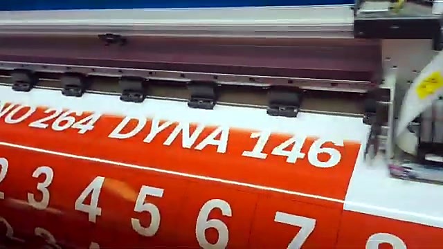 HINO 264 DYNA 146 text on orange (SKU ask)