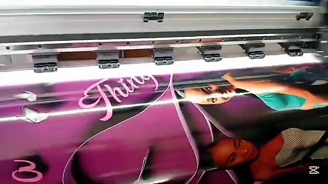 FastCOLOUR purple Thing banner mid-print (SKU ask)