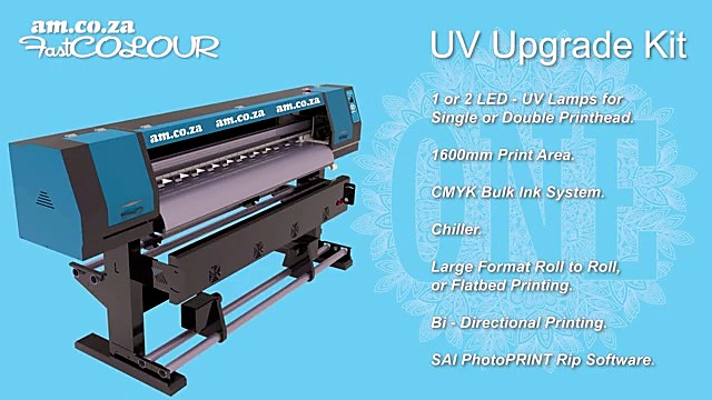 UV Upgrade Kit / XP600 / 1600mm specs panel (SKU ask)