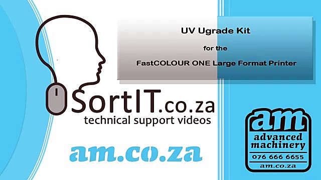 CLEAR SortIT UV Upgrade Kit for FastCOLOUR ONE title (SKU ask)