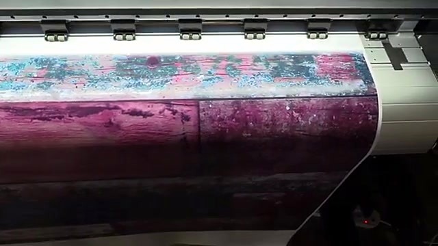 Purple wood-plank PVC exiting platen (SKU ask)