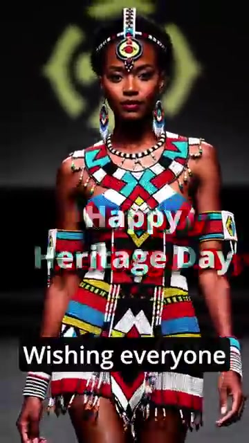 Heritage runway beadwork model densify (no SKU)