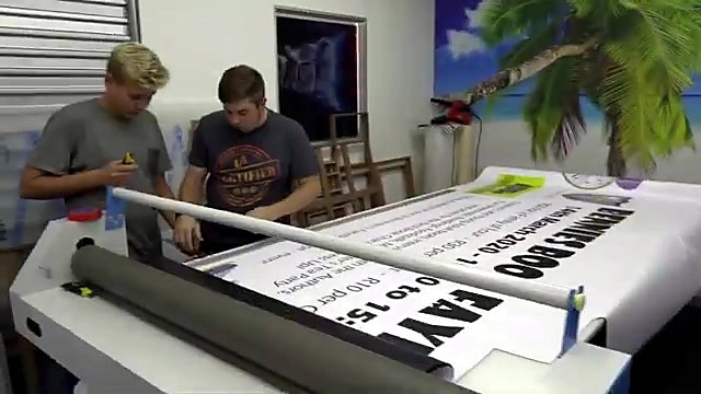 Laminator banner feed densify (SKU ask)