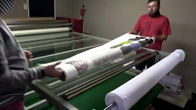 Calender heat-press feed densify (SKU ask)
