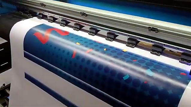 Blue pattern + red squiggle mid-print (SKU ask)