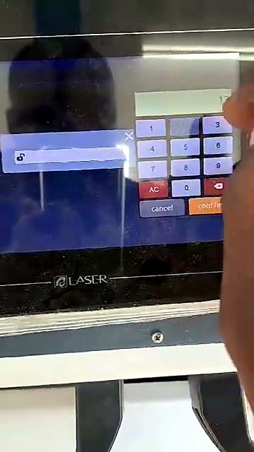 Dedicated on-screen numeric keypad densify (SKU ask)