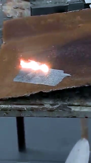 Handheld laser rust-clean line densify (SKU ask)
