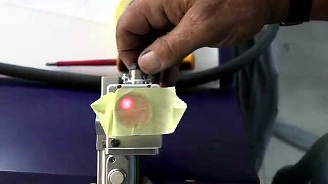 Red-dot center on masking-tape nozzle densify (SKU ask)