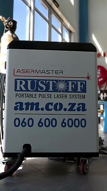 CLEAR LASERMASTER RUST OFF PORTABLE PULSE cabinet (SKU ask)