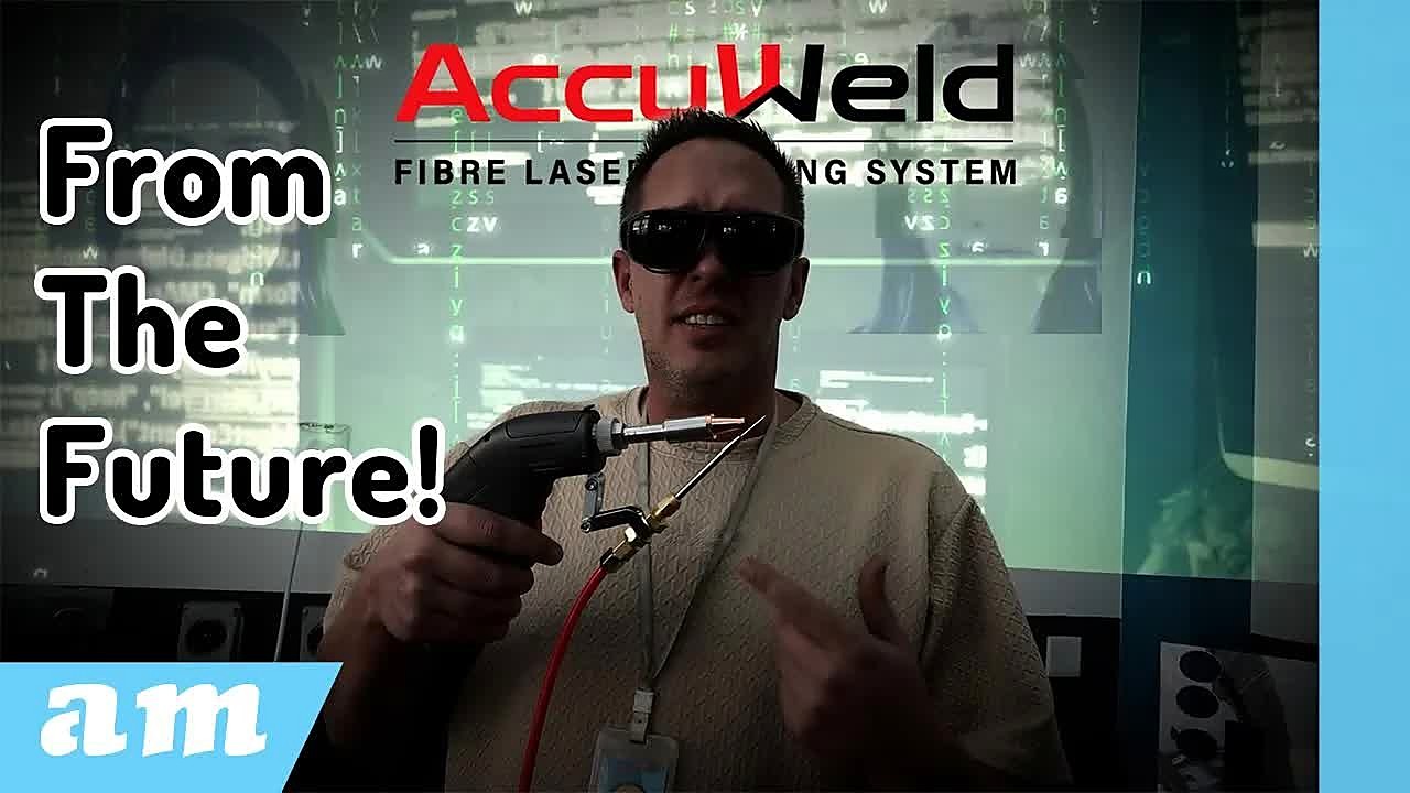 YouTube thumb — AccuWeld fibre welding (≠ Versatile)