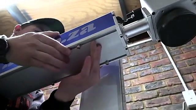 Installing am.co.za blue galvo arm on pillar (SKU ask)