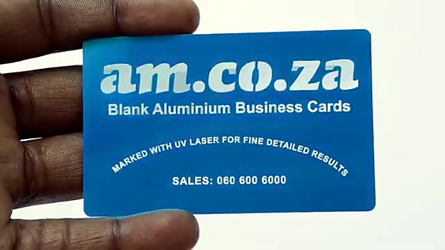 Blue card overlay MARKED WITH UV LASER tension (SKU ask)