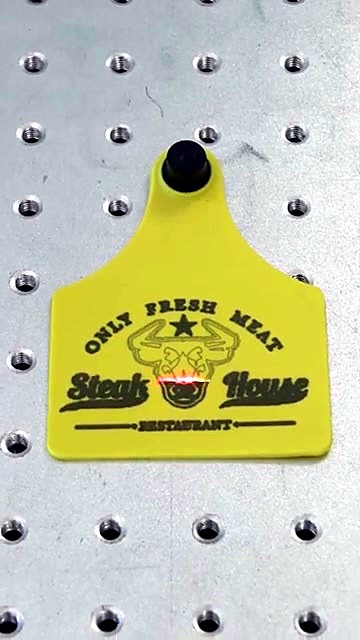 STEAK HOUSE bull-head finished tag (SKU ask)