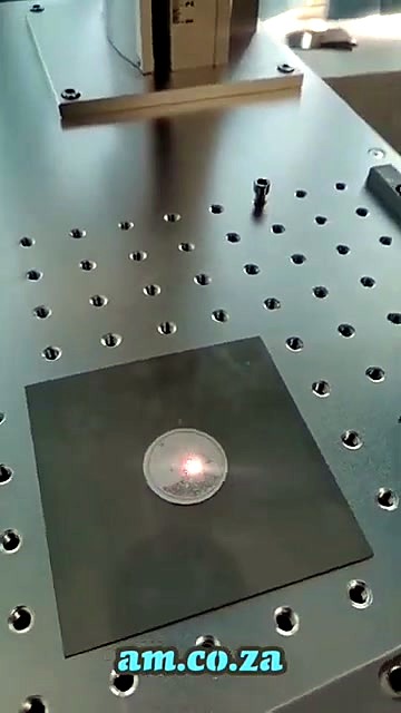 Fiber mark round keychain on perforated bed (SKU ask)