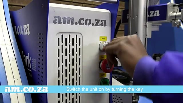 am.co.za LabelMark front key-switch Stop/Start/Light (SKU ask)