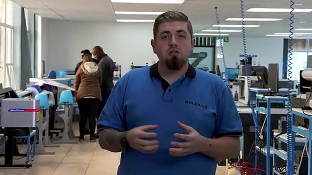 Presenter blue am.co.za polo showroom walk (SKU ask)