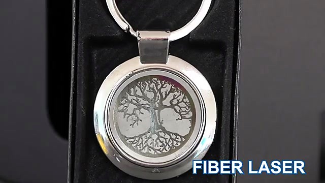 Tree-of-life metal keyring FIBER LASER (SKU ask)