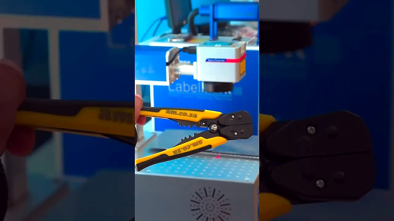 YouTube thumb — LabelMark tool etch (SKU ask)