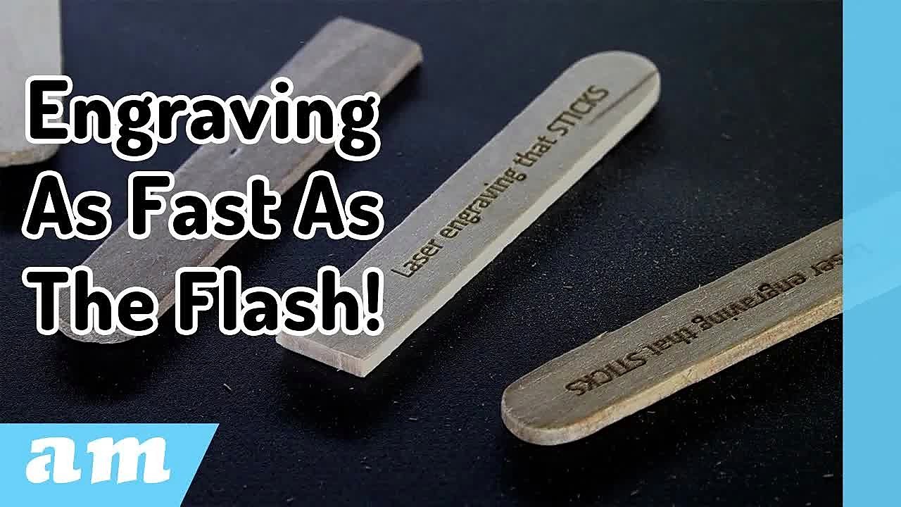 YouTube thumb — LabelMark Flash CCD engraving (SKU ask)