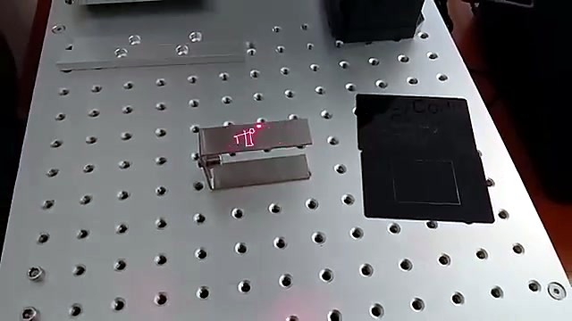 Red pilot on stainless L-bracket (SKU ask)