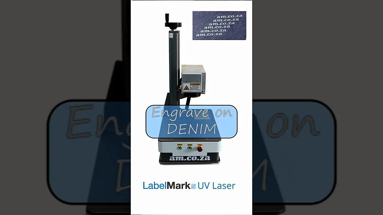 YouTube thumb — LabelMark UV denim (SKU ask)