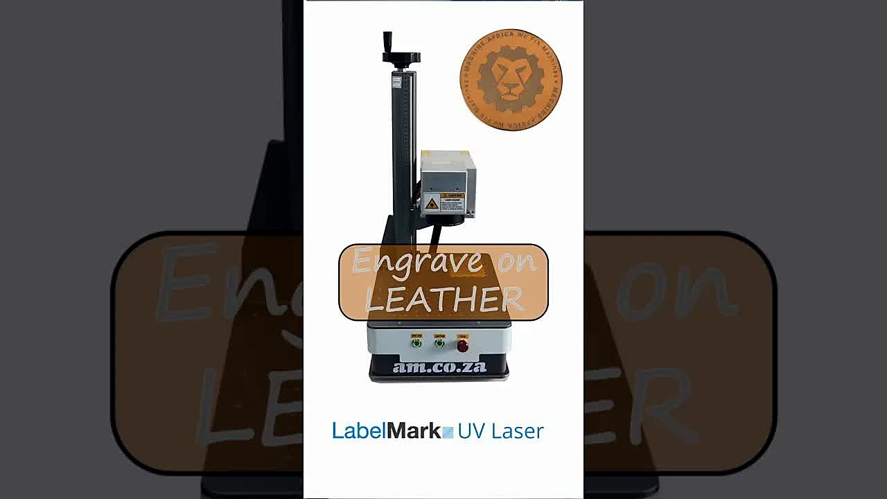YouTube thumb — LabelMark UV leather (SKU ask)