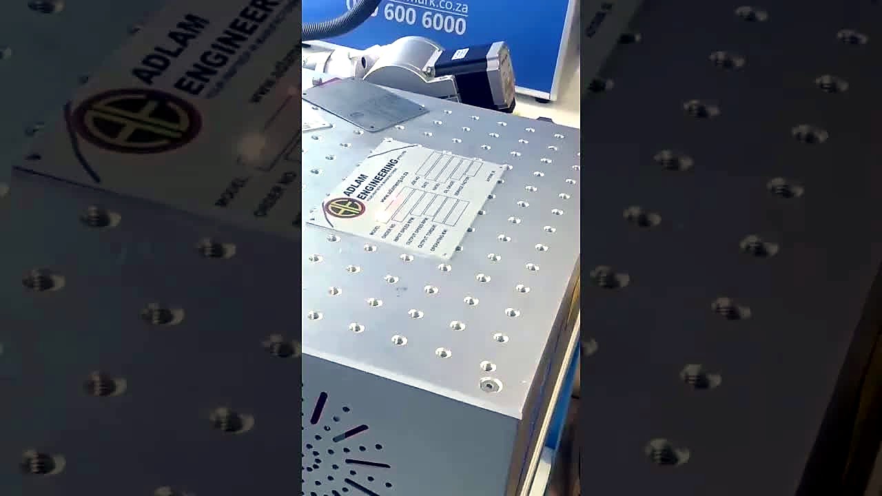 YouTube thumb — LabelMark marking ADLAM plate (SKU ask)
