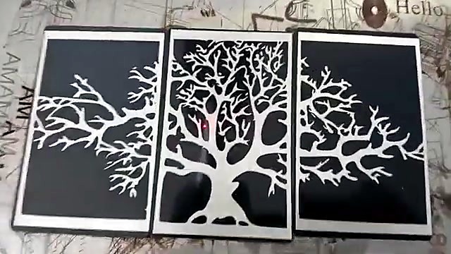 Completed white tree cards row (SKU ask)