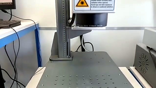 LLM-UV galvo head over grid bed (SKU ask)