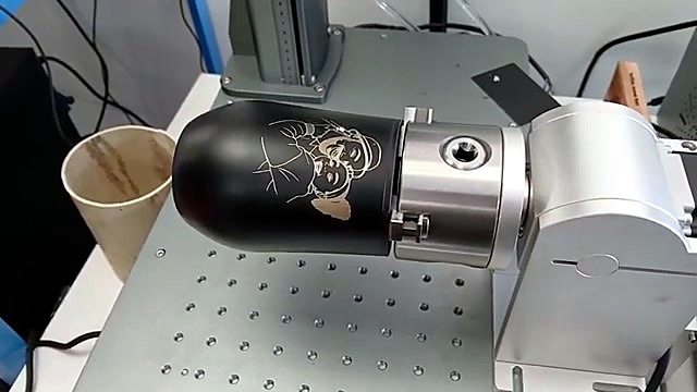 Finished high-contrast UV bottle engraving (SKU ask)