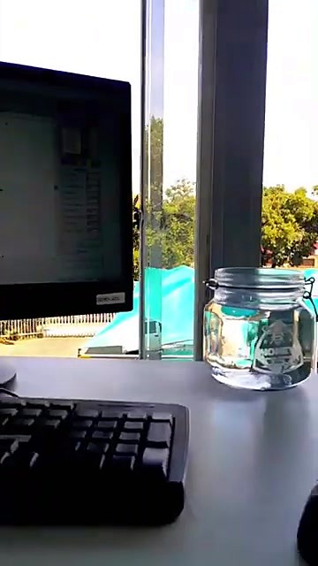 HONEY frost mark on clear glass (SKU ask)