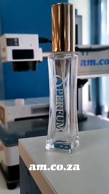 Frosted PERFUME logo finished (SKU ask)