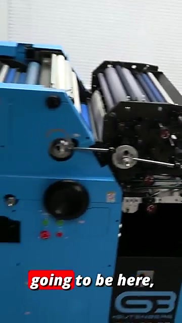 Hamada spot offset unit with roller train