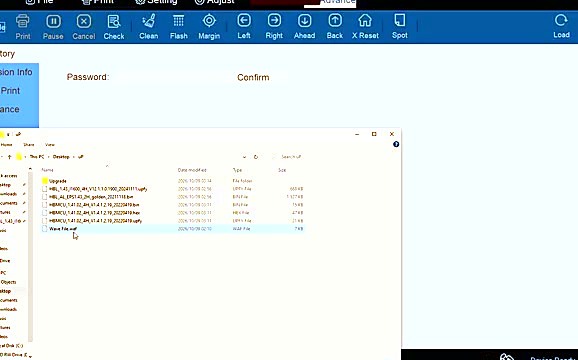 PrintExp waveform file select dialog