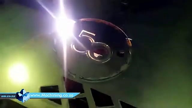 Close circular 50 cutout mid-process on metal sheet (SKU ask)