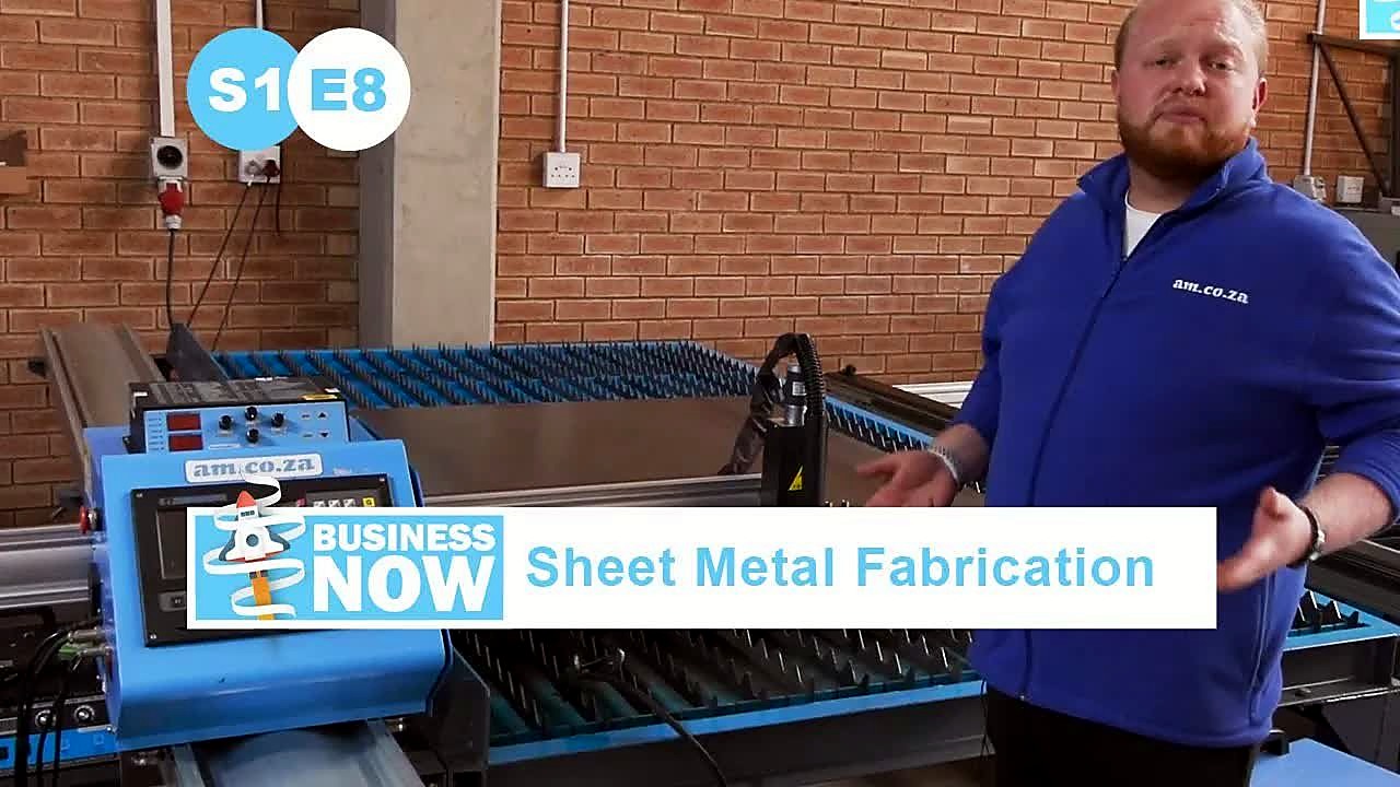 YouTube thumb — MetalWise plasma BusinessNow S1E8 (SKU ask)