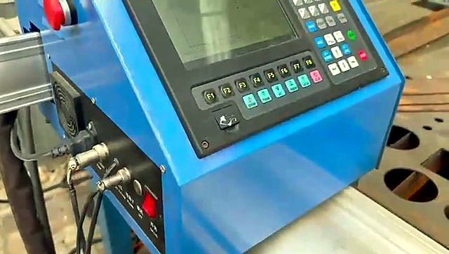 Blue F2100B control head + side aviation connectors (SKU ask)