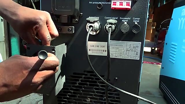 LGK-130 rear Amperage/Control/Successful/Corner ports (SKU ask)