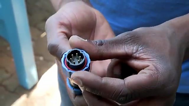 Circular connector harness for control signal (SKU ask)