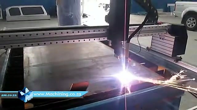 Wide shop view cutting in progress (SKU ask)