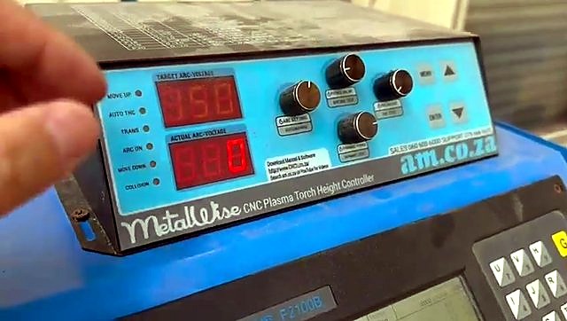 MetalWise THC front am.co.za dual red LED displays (SKU ask)