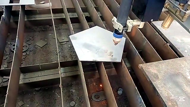 Gantry plasma torch over slat bed setup (SKU ask)