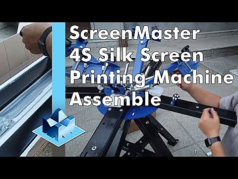 YouTube thumb — ScreenMaster 4 Station unbox/assemble (SKU ask)