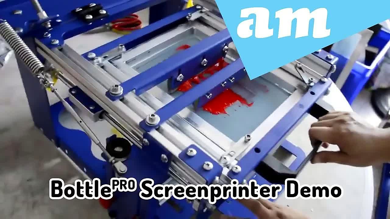 ScreenMaster Bottle-PRO cylindrical screen printer (SKU ask)