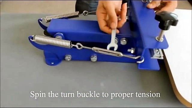 Turnbuckle + dual-spring tension adjust (SKU ask)
